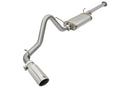 Cat-Back Exhaust System w/ Rear-Side Exit Turn-Out Tip