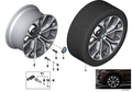 Light Alloy Wheel Y-Spoke 451 20-Inch