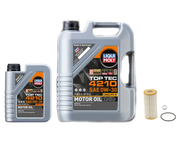 TopTec 4210 0W-30 Oil Service Kit