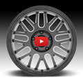 MR144 17X8 5X100 S-BLK 40MM