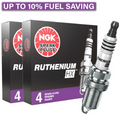 NGK Ruthenium HX Spark Plug Box of 4 (LTR7BHX)