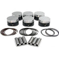 Volkswagen 2.8L 12V VR6, 81.50 Bore, Flat, Set of 6