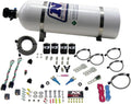 Nitrous Express - SPORT COMPACT EFI DUAL STAGE (35-75) X 2 WITH 15LB BOTTLE - 20927-15