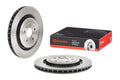 Brembo 09-15 Cadillac CTS/10-15 Chevrolet Camaro Rear Premium UV Coated OE Equivalent Rotor