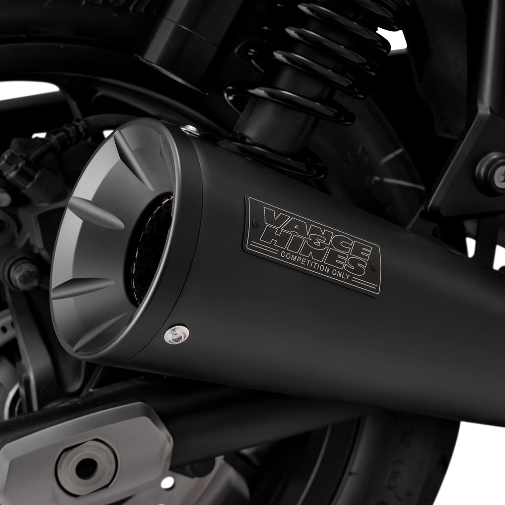 Vance & Hines HONDA 21-22 Rebel 1100 S/O Black Slip-On Exhaust