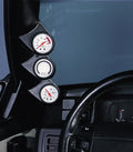 Autometer 88-91 Honda Civic Triple 2-1/16in A-Pillar Pod Gauge Mount