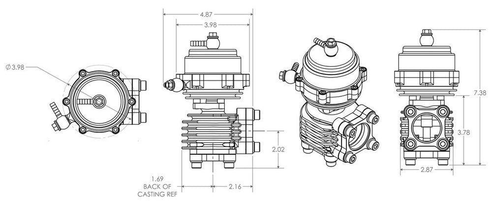 F46P 46mm Wastegate