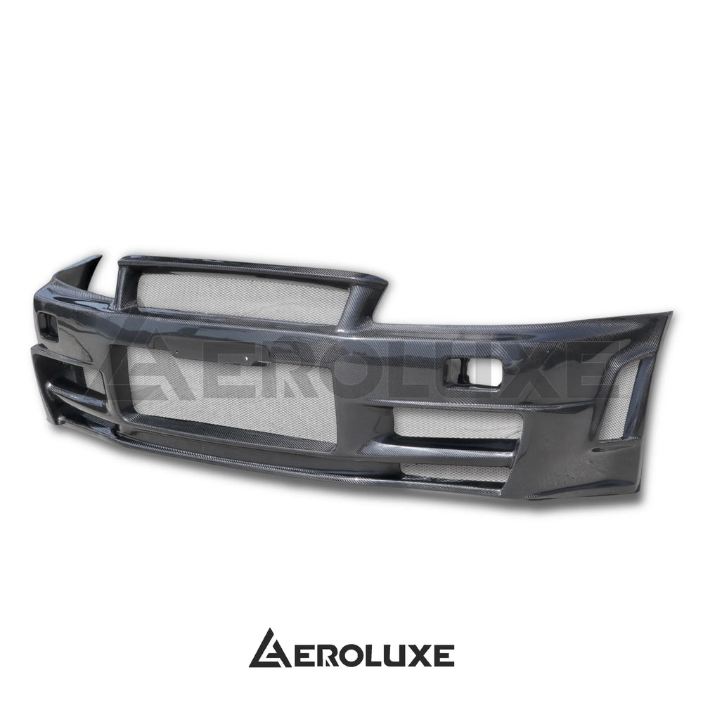 Spec-ZTN Carbon Fiber Front Bumper