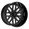 560B 8-Spoke Gloss Black One-Piece Alloy Wheel
