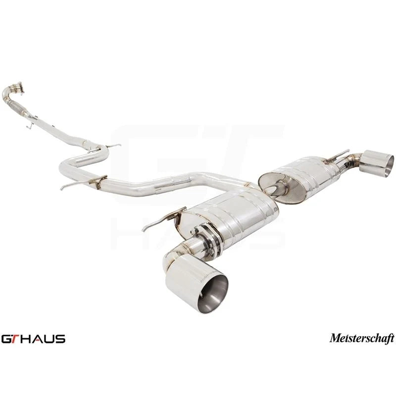GTHAUS Super GT Racing Exhaust System with 2x102mm Round