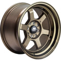 17x9.0 +20 4x100 Glossy Black Alloy Wheel