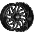 544BM 20x10 -19mm 6x139.7 Gloss Black Milled Wheel