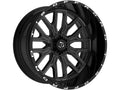 560BM 20x12 -44mm 8-Lug Gloss Black Milled Wheel