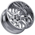 544C 20x12 Chrome 8-Spoke Wheel