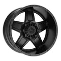 567BM Gloss Black Milled Wheel