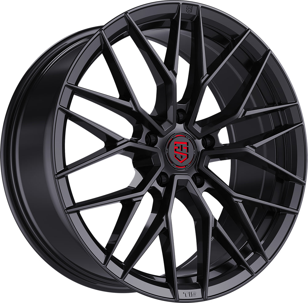 505B 19x8.5 35mm Offset 5x112 Gloss Black Alloy Wheel