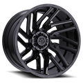 554B 22x12 -44mm 6x135/6x5.5 Gloss Black Wheel