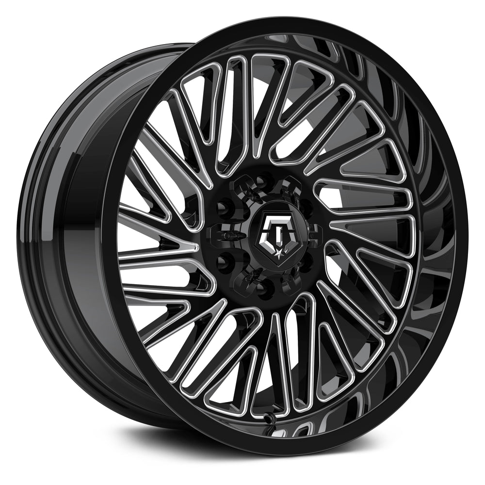 553BM 20-Inch 8-Spoke Mesh Wheel