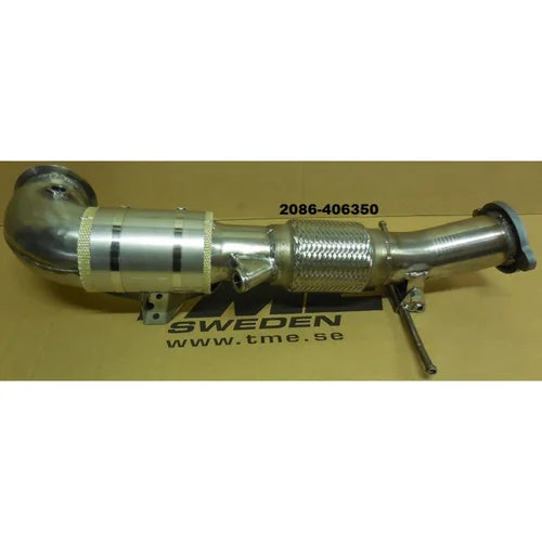 2.0L VEA Downpipe w/ High-Flow Catalytic Converter