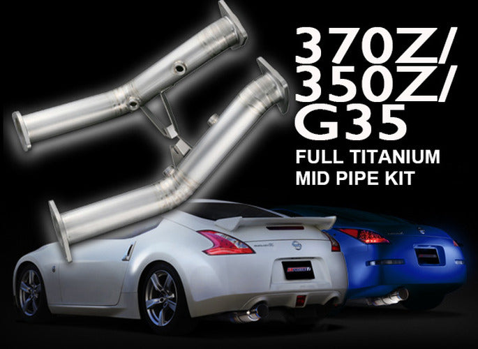 EXPREME Titanium Cat Straight Pipe