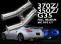 EXPREME Titanium Cat Straight Pipe