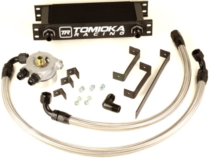 16-Row Aluminum Oil Cooler Kit