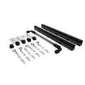 Velocity Billet Fuel Rail Kit, Black -8 AN