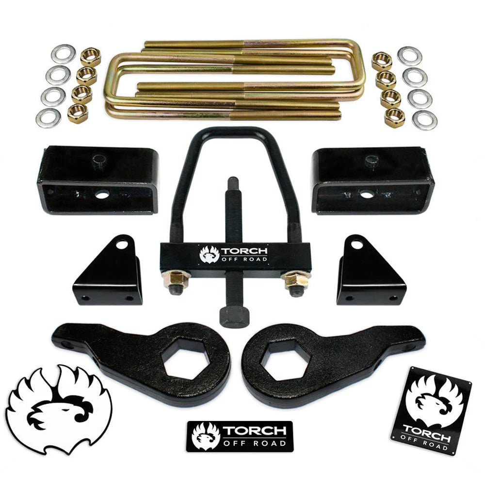 3" Front / 2" Rear Suspension Leveling Lift Kit