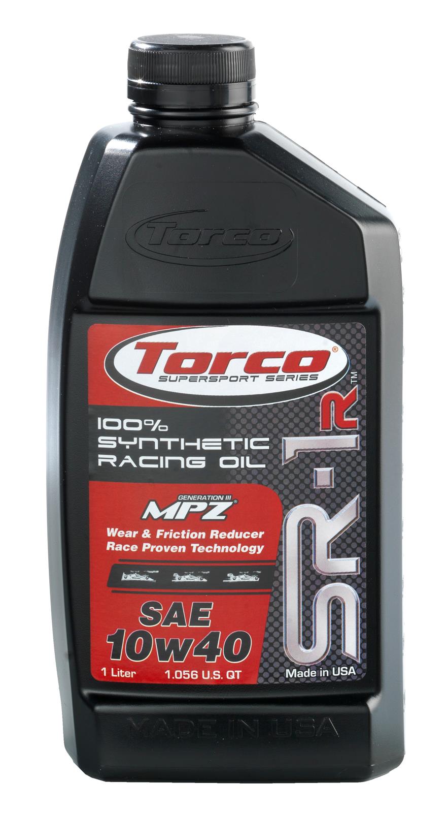 SR-1R 10W-40 Synthetic Motor Oil