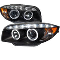 Black Halo Projector Headlights with LED