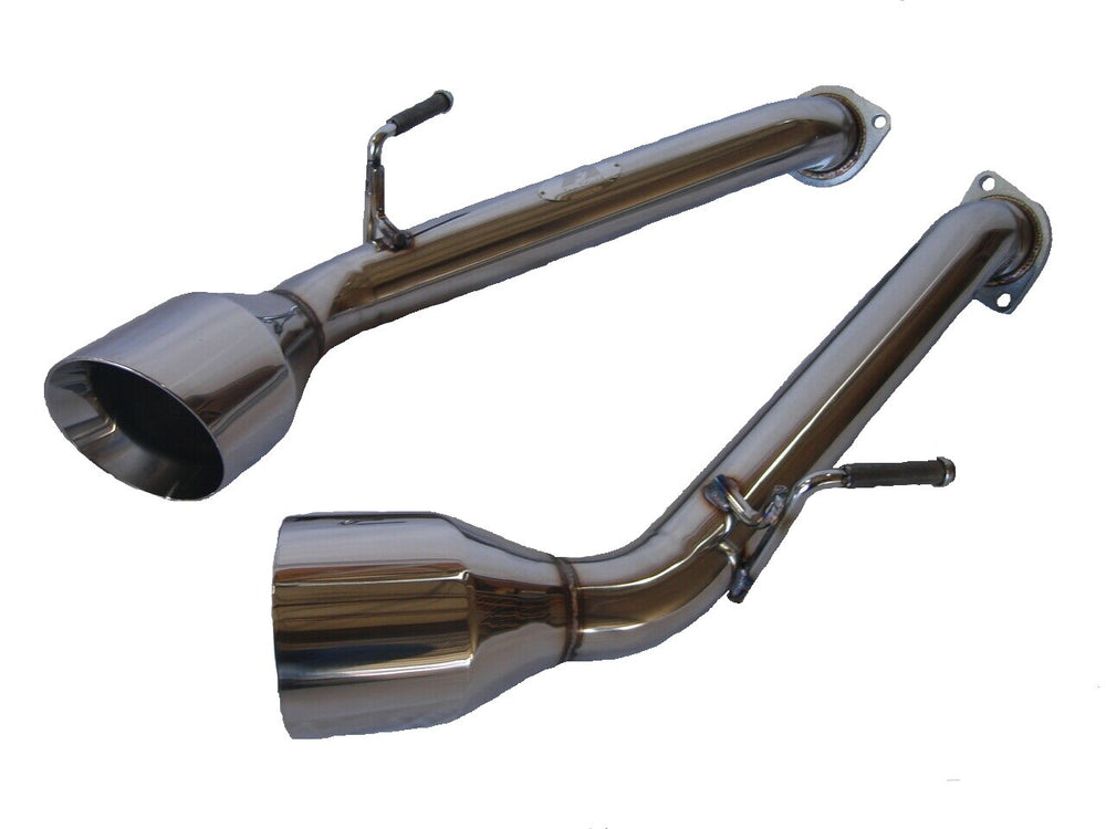 Axle-Back Exhaust System, Dual Polished Stainless Steel