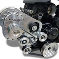 Supercharger System with 8-Rib Pulleys