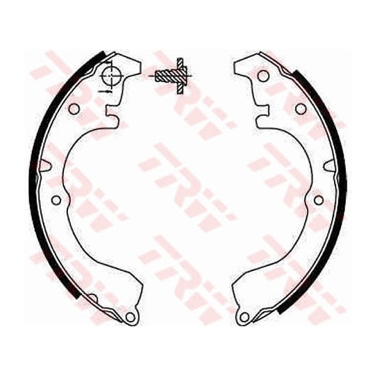 Rear Brake Shoe Kit