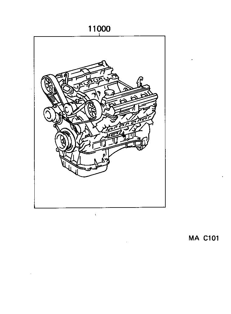 Partial Engine Assembly