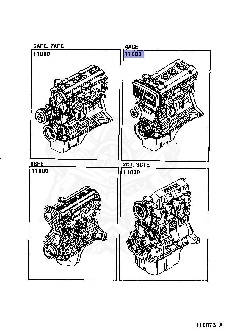 Partial Engine Assembly