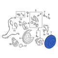 Rear Disc Brake Rotor