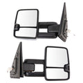 Driver and Passenger Side Towing Mirror Assembly Set