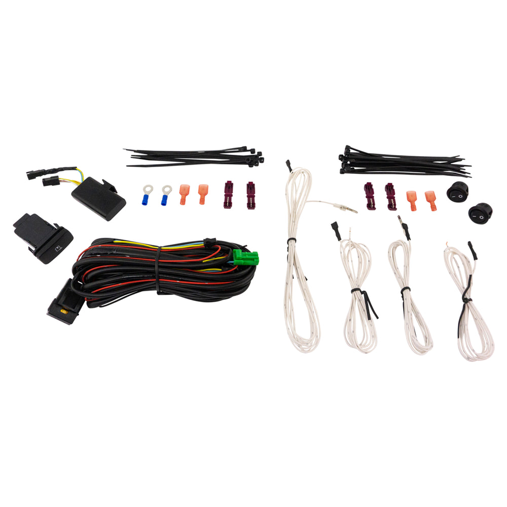 Driver and Passenger Side Towing Mirror Assembly Set