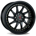 Turbo 18x8.5 +40mm 4x100/4x114.3 Gloss Black Wheel