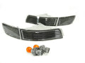 Clear JDM Black Bumper Light Set