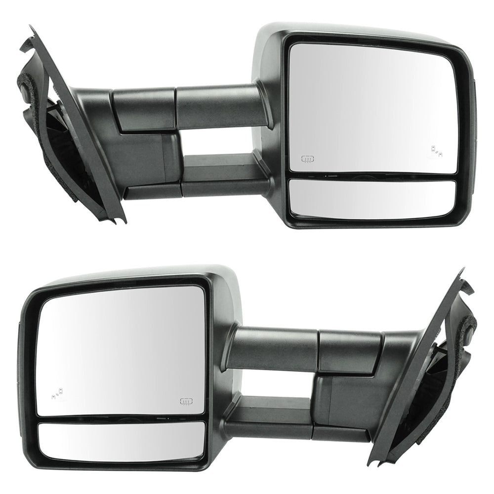Power Towing Mirror Set w/ Turn Signals, Puddle Lamps