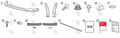 GR Parts Front Lip Spoiler & Rear Spoiler Extension Set