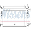 Engine Coolant Radiator 620mm x 418mm x 26mm