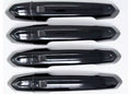 Glossy Black ABS Keyhole and Smart Key Covers