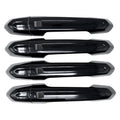 Glossy Black ABS Keyhole and Smart Key Covers