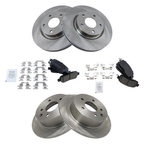 Ceramic Brake Pad and Rotor Kit