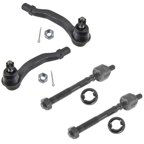 Front Inner and Outer Steering Tie Rod End Kit