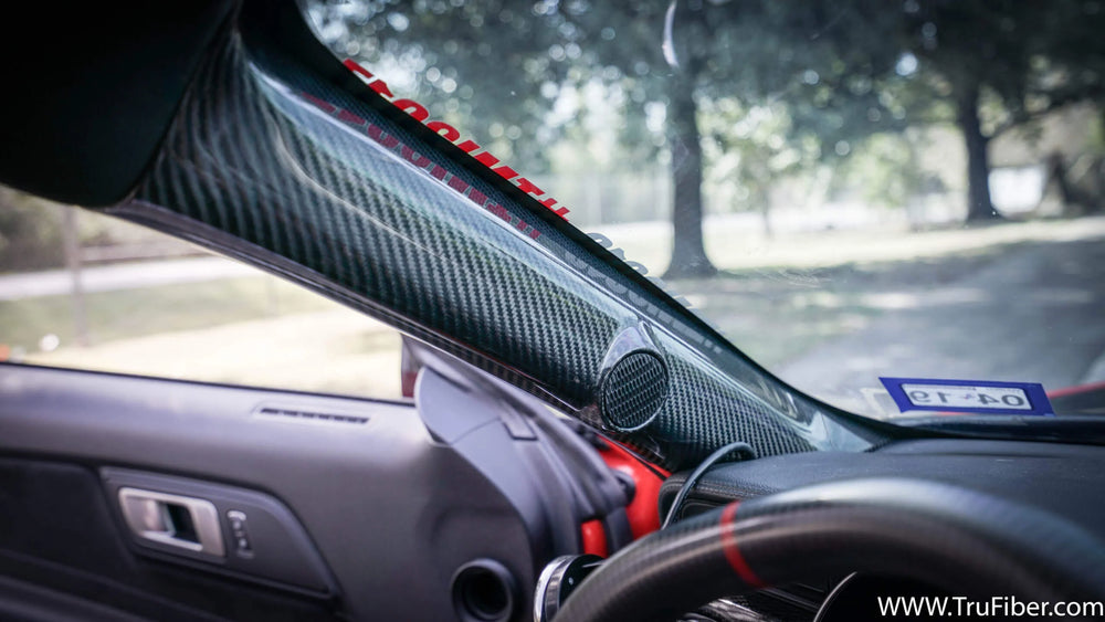 A-Pillar Real Carbon Fiber
