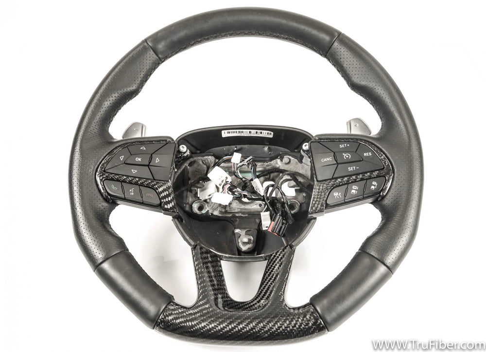 Carbon Fiber Steering Wheel Trim Inserts