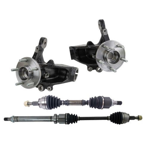 4-Piece Front Drivetrain Kit w/ CV Axle Assemblies